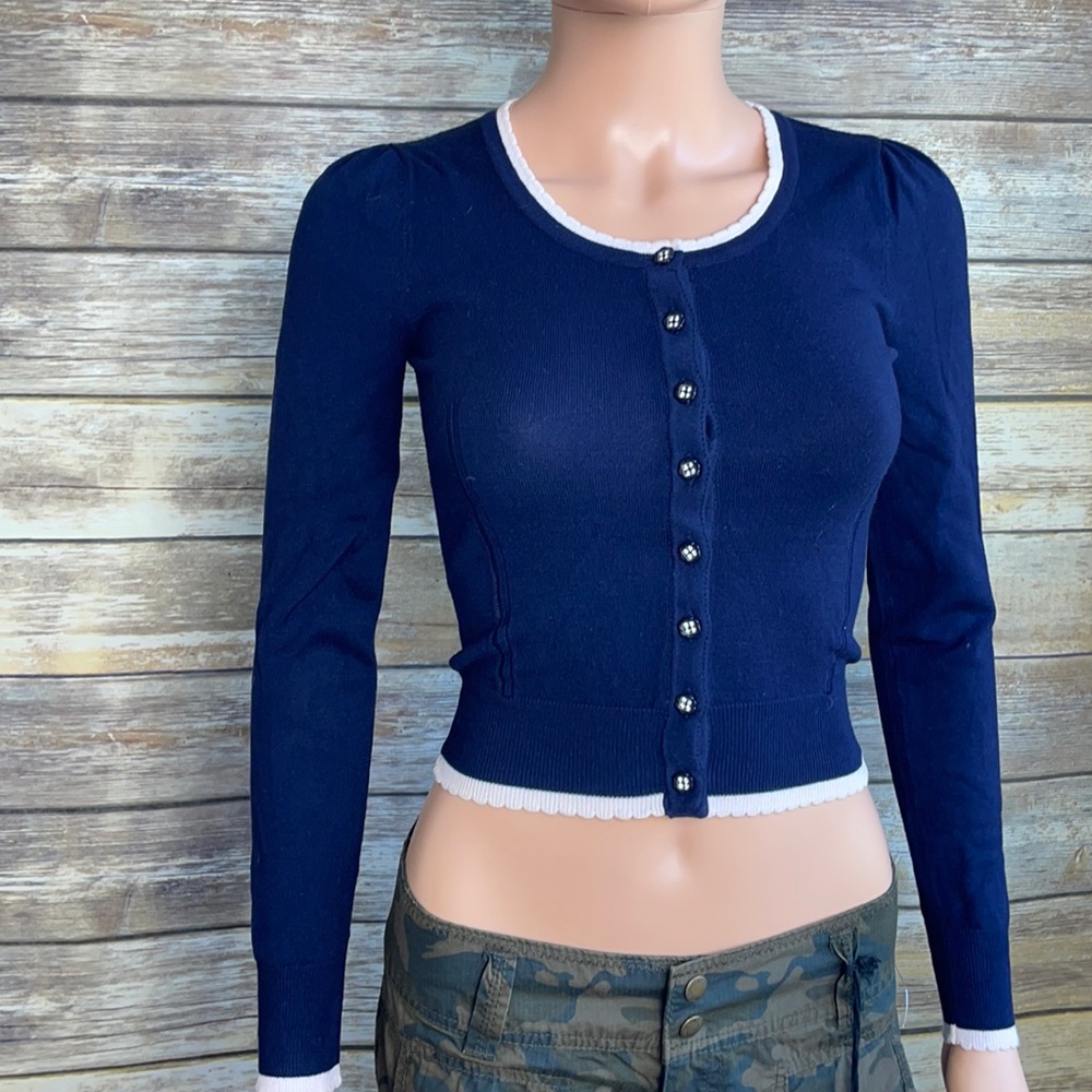 Alannah Hill YouDearLittleThing Navy Cardigan NWT
